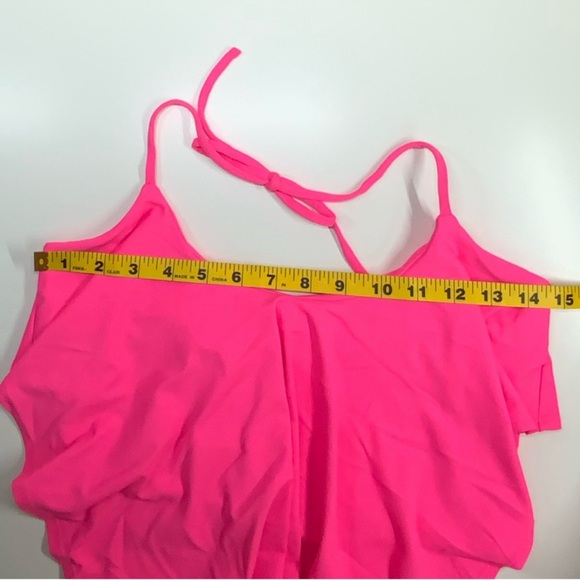 NWOT | Susana Monaco | Ruffle Halter Crop Top | Pink | Small - Picture 5 of 10